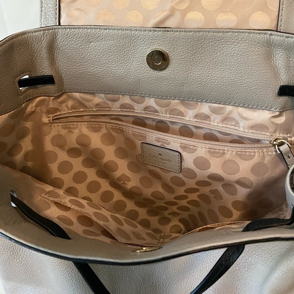 Leather Kate Spade backpack gently used. - Picture 2 of 4